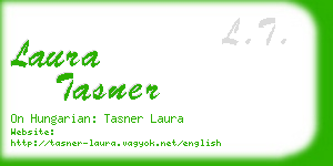 laura tasner business card